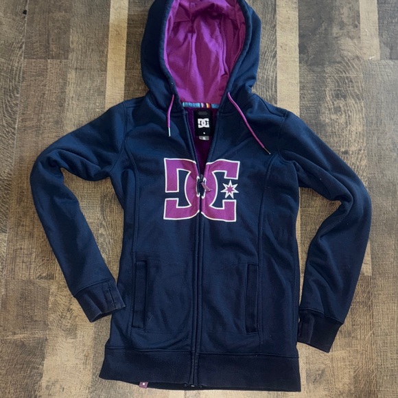 DC Jackets & Blazers - Cozy & Cool: Authentic DC Brand Women's Small Zip-Up Hoodie